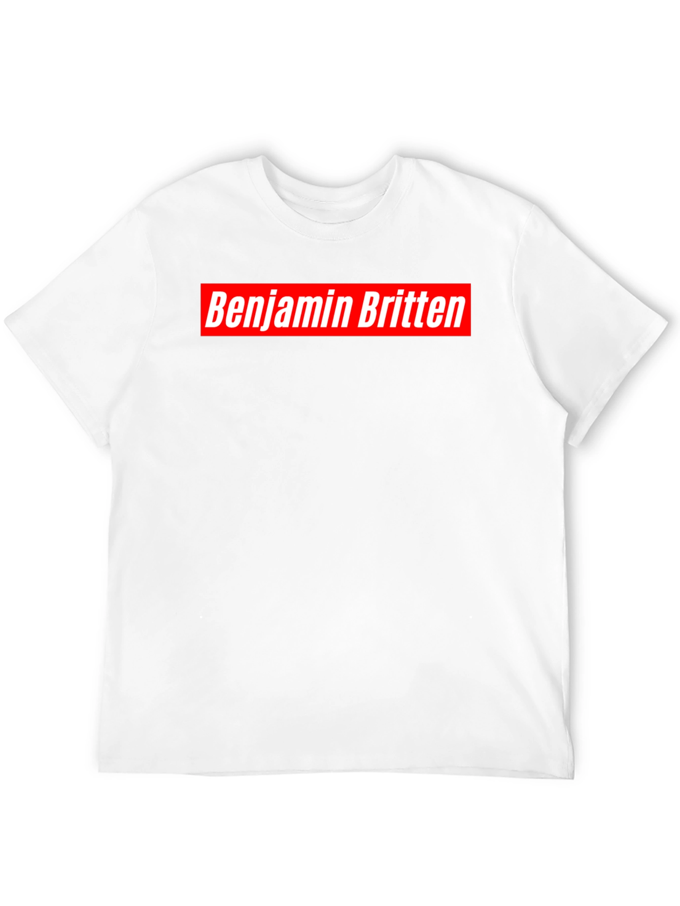 Benjamin Britten Red Box Logo Tee