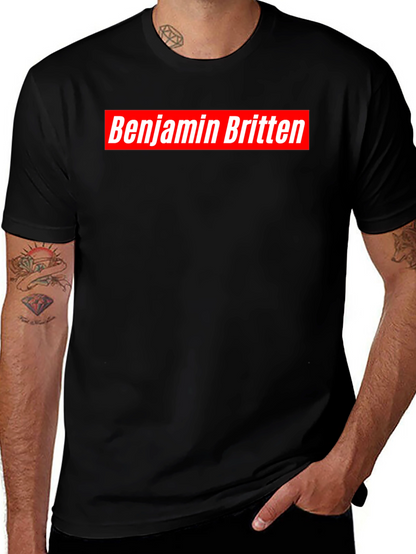 Benjamin Britten Red Box Logo Tee
