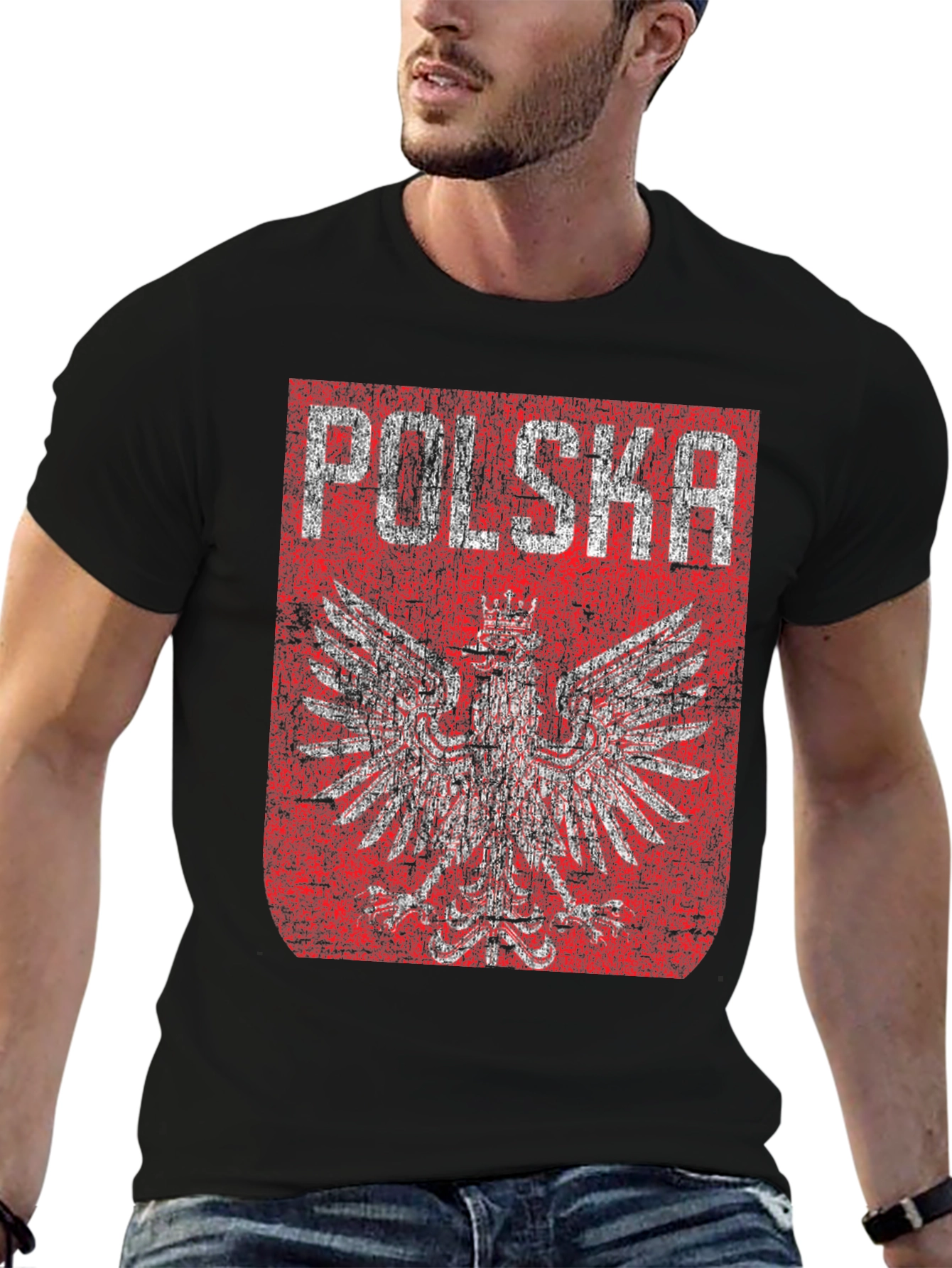 Polska T-Shirt Polish Eagle Flag Tee