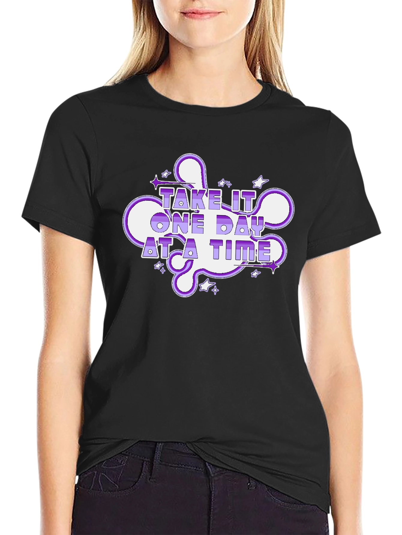 Take It One Day At A Time Graphic T-Shirt