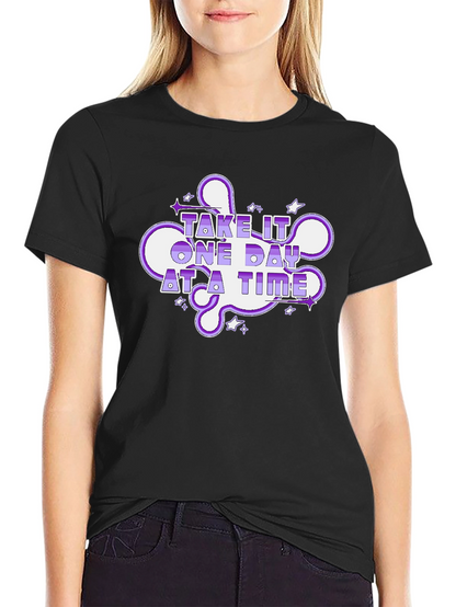 Take It One Day At A Time Graphic T-Shirt