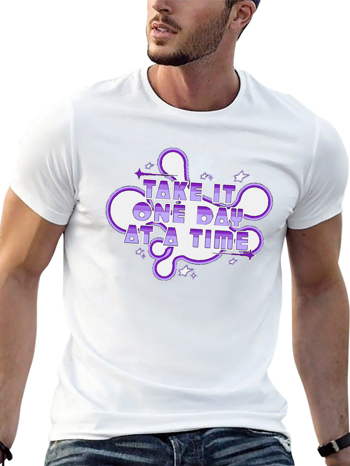 Take It One Day At A Time Graphic T-Shirt