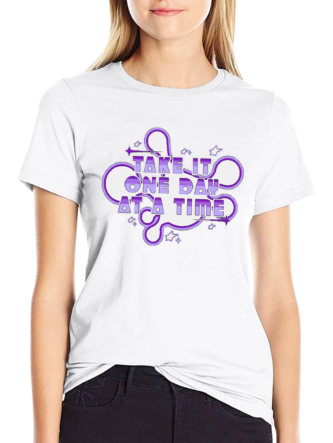 Take It One Day At A Time Graphic T-Shirt
