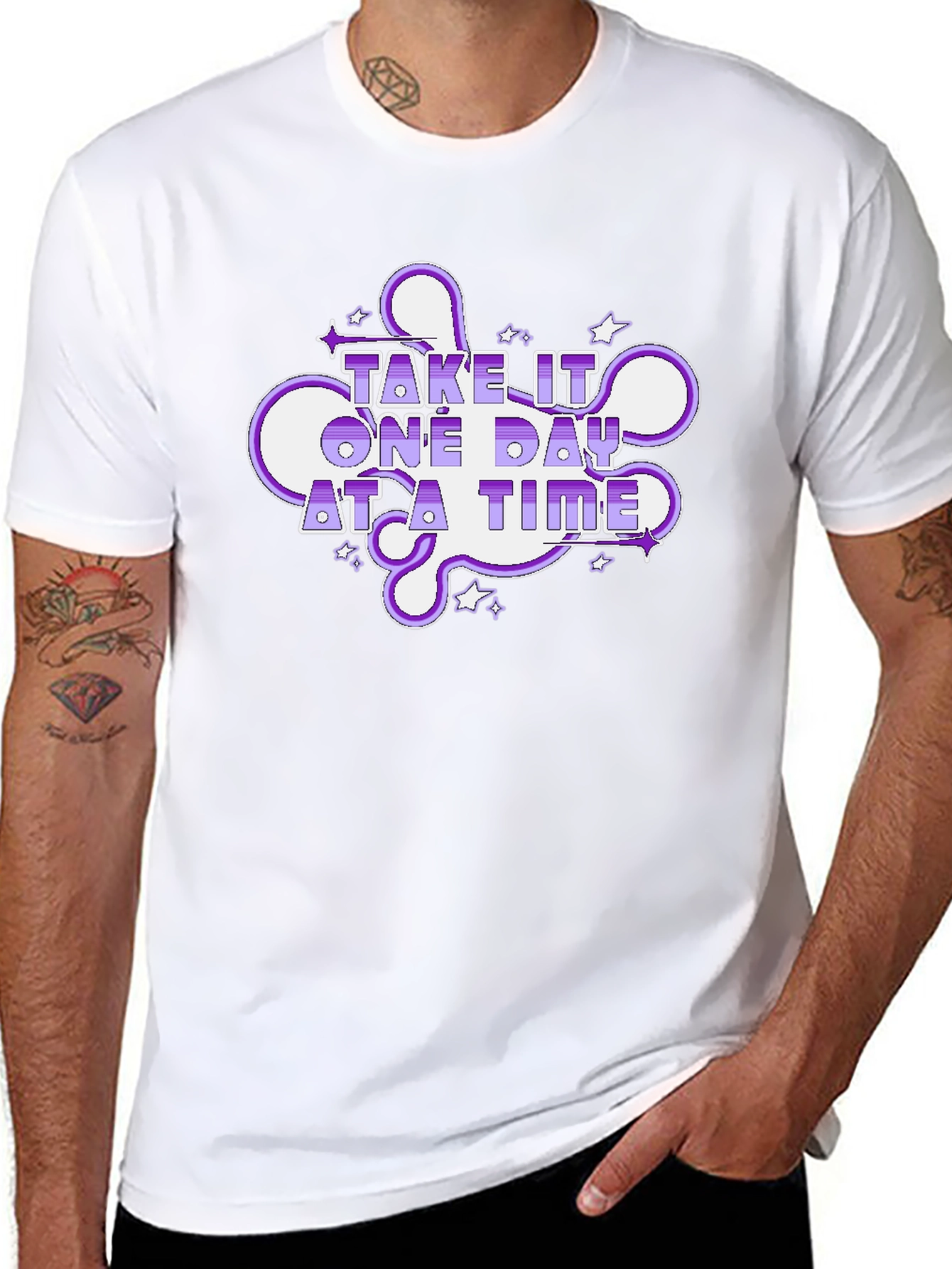 Take It One Day At A Time Graphic T-Shirt