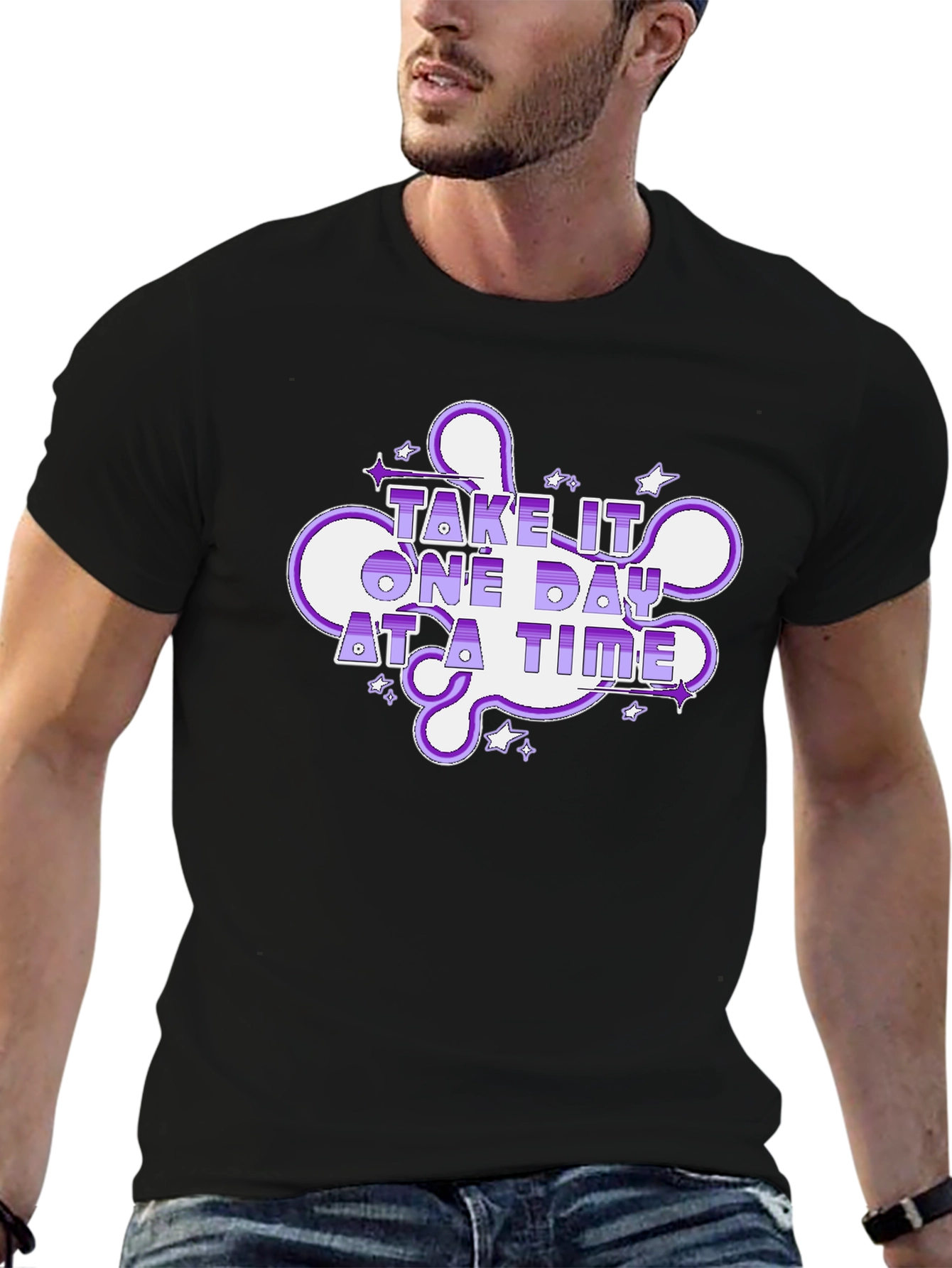 Take It One Day At A Time Graphic T-Shirt