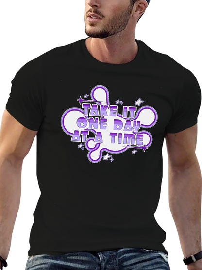 Take It One Day At A Time Graphic T-Shirt