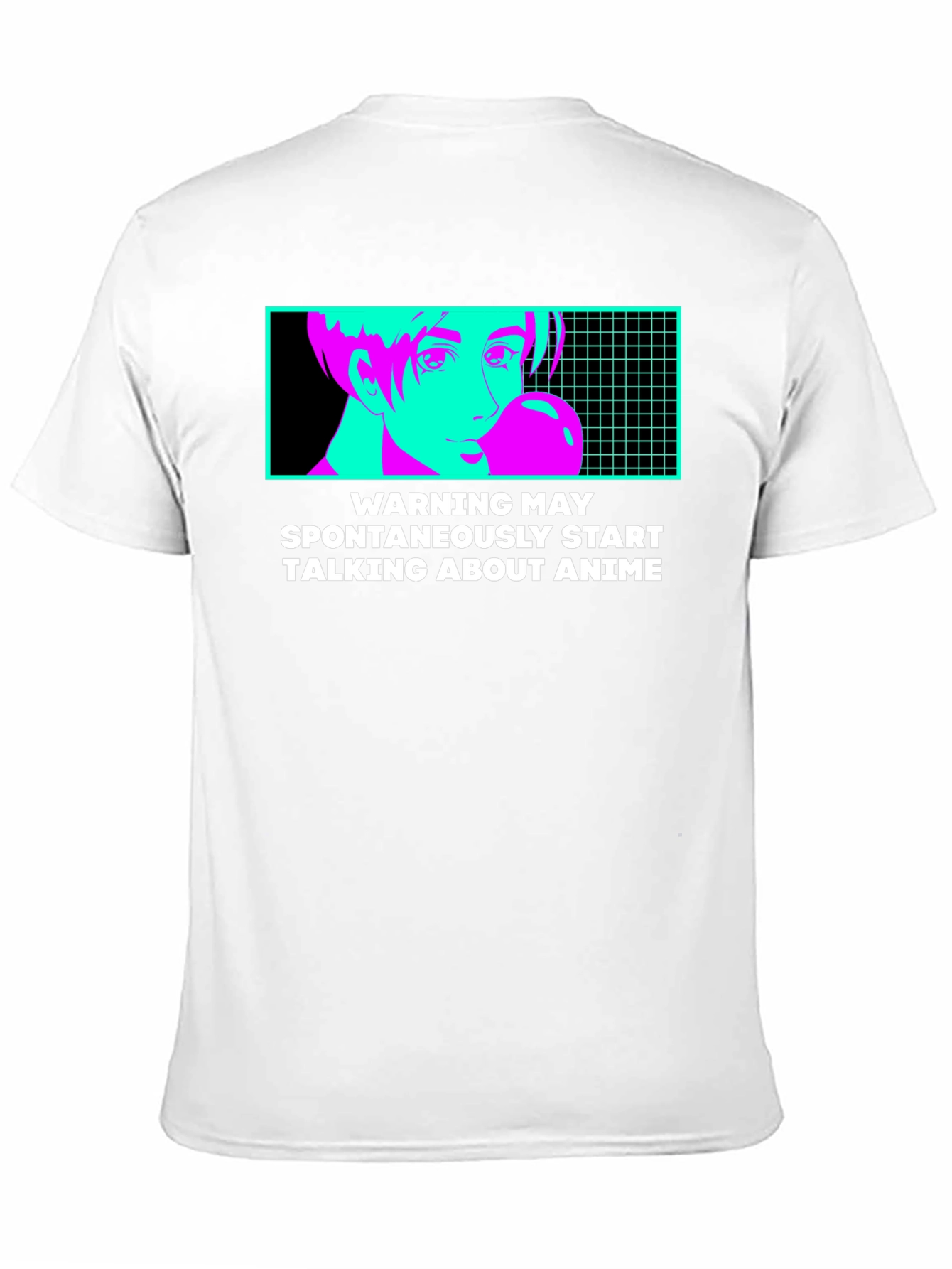 Anime Warning T-Shirt - Spontaneous Anime Talk!
