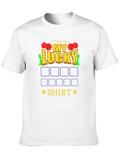 Lucky Game Night Shirt - Fun Graphic Tee