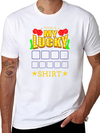Lucky Game Night Shirt - Fun Graphic Tee