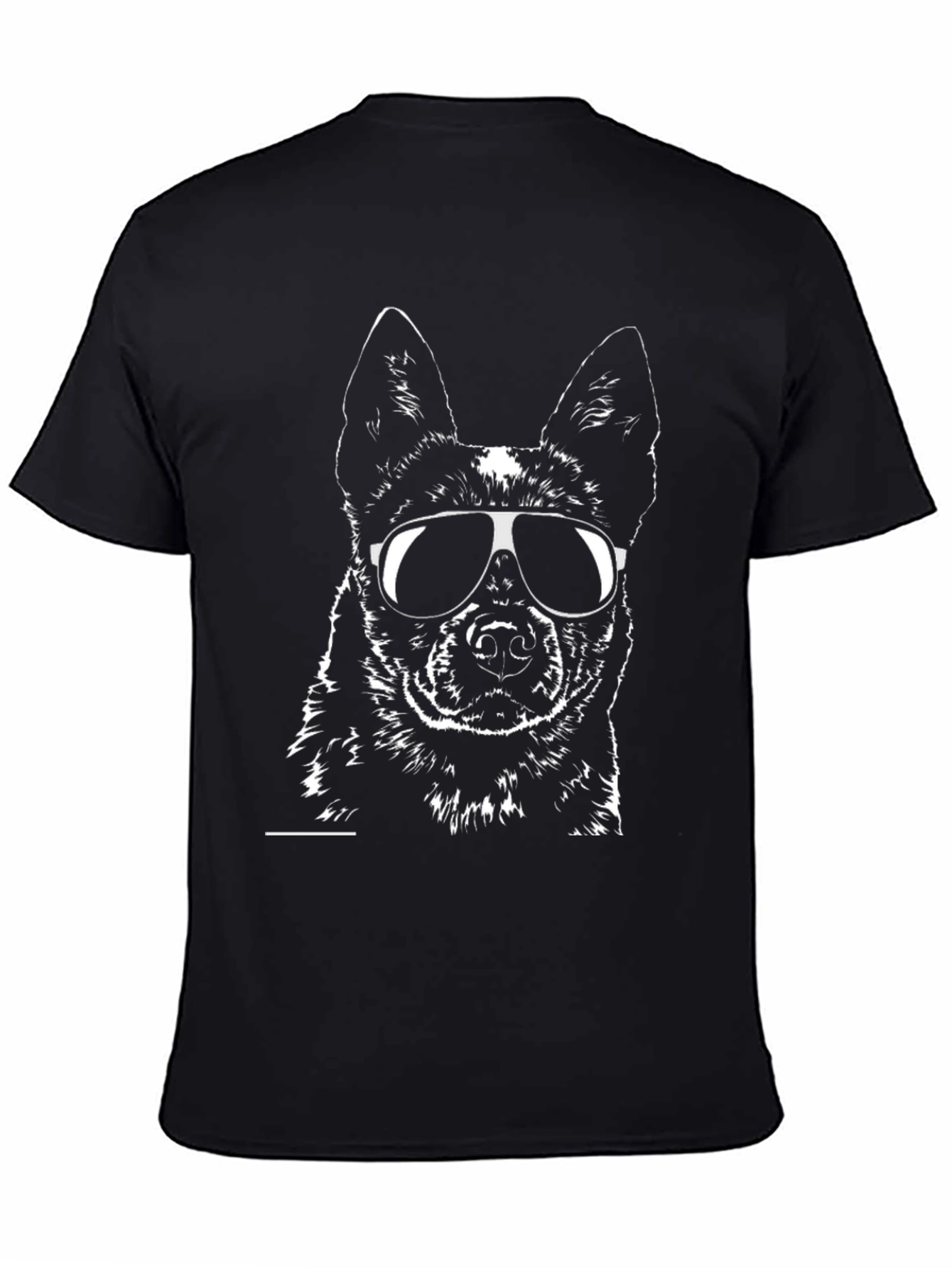 Cool Dog in Sunglasses Graphic Tee