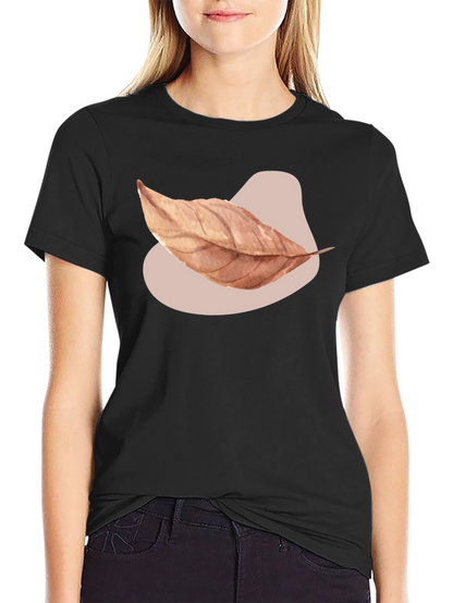 Autumn Leaf Graphic Tee - Stylish Casual Wear