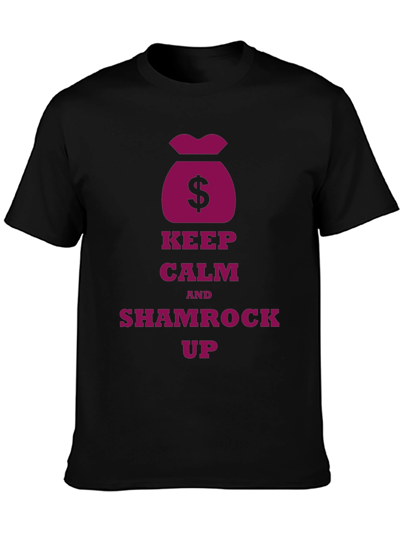 Keep Calm Shamrock Up Graphic T-Shirt