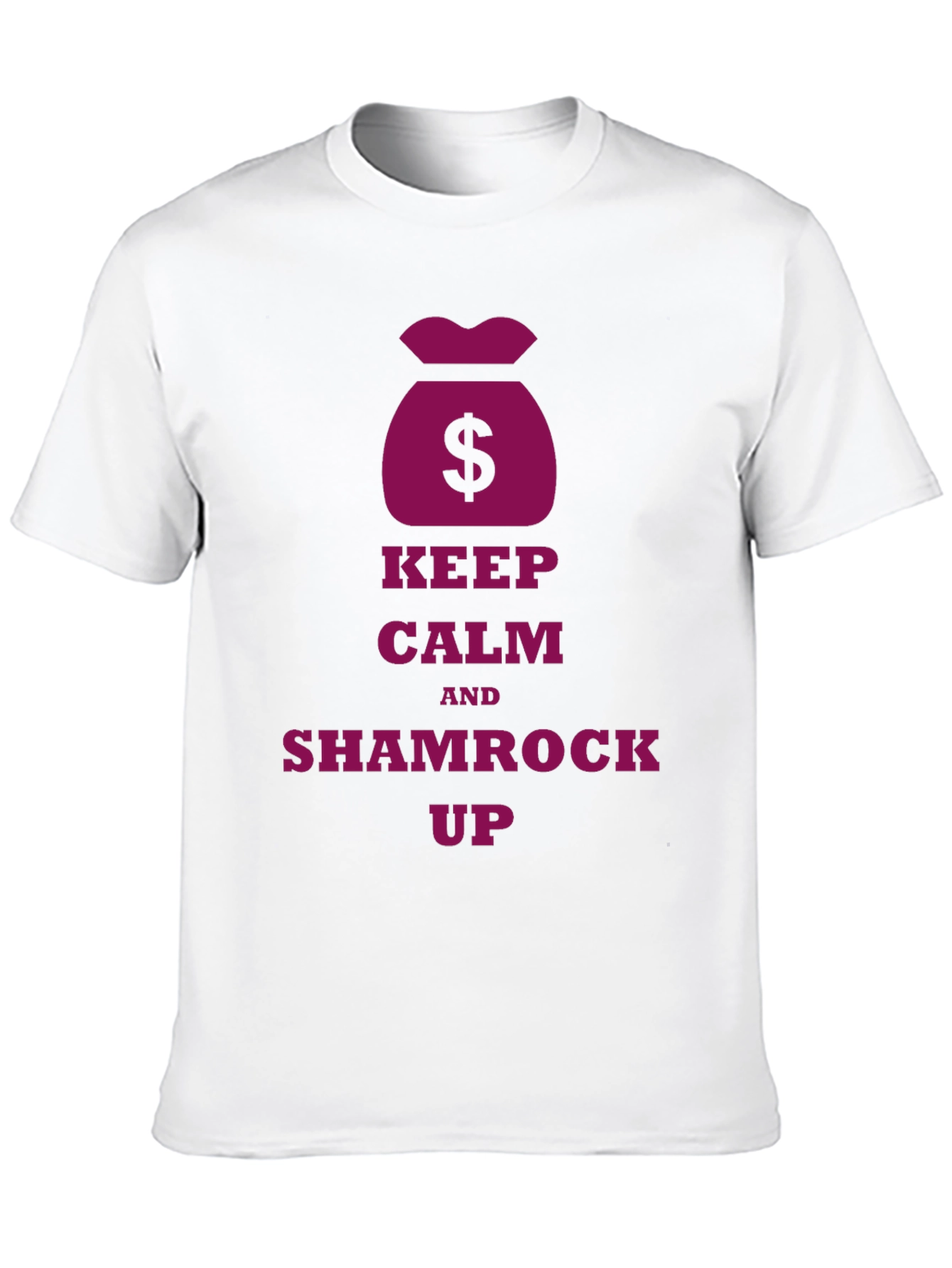 Keep Calm Shamrock Up Graphic T-Shirt