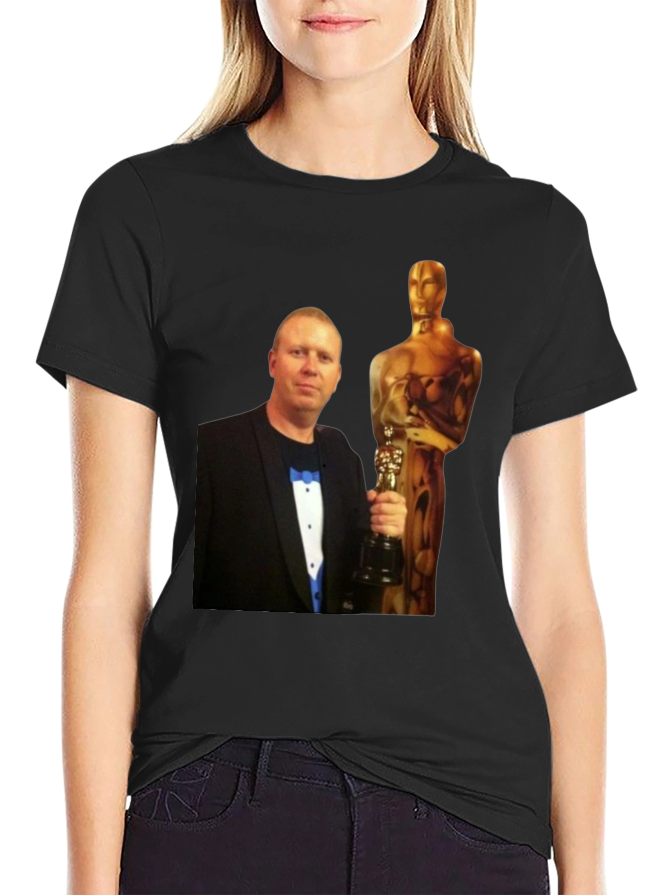 Oscar Winner Graphic Tee - Black