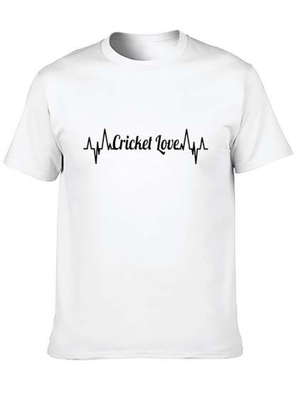 Cricket Love Heartbeat Graphic Tee