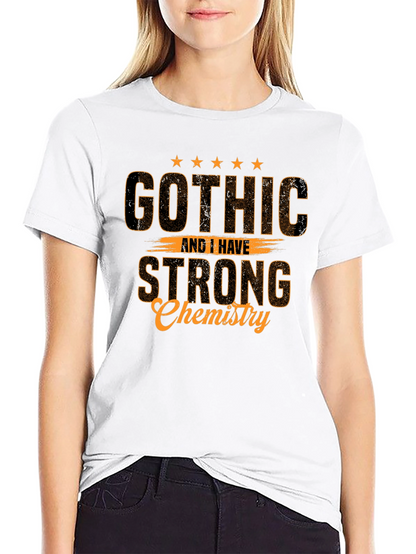 Gothic Chemistry T-Shirt - Funny Science Tee