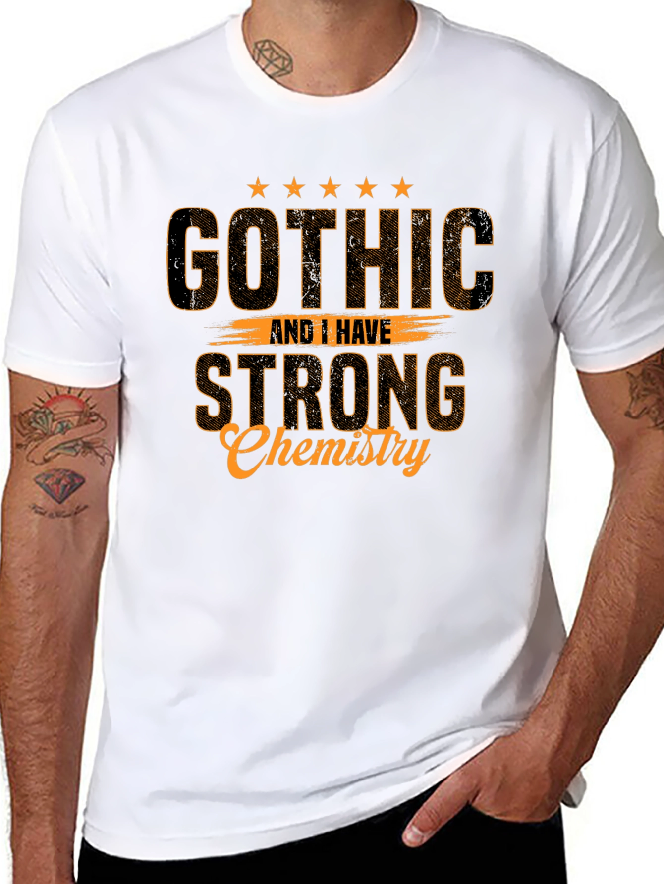 Gothic Chemistry T-Shirt - Funny Science Tee