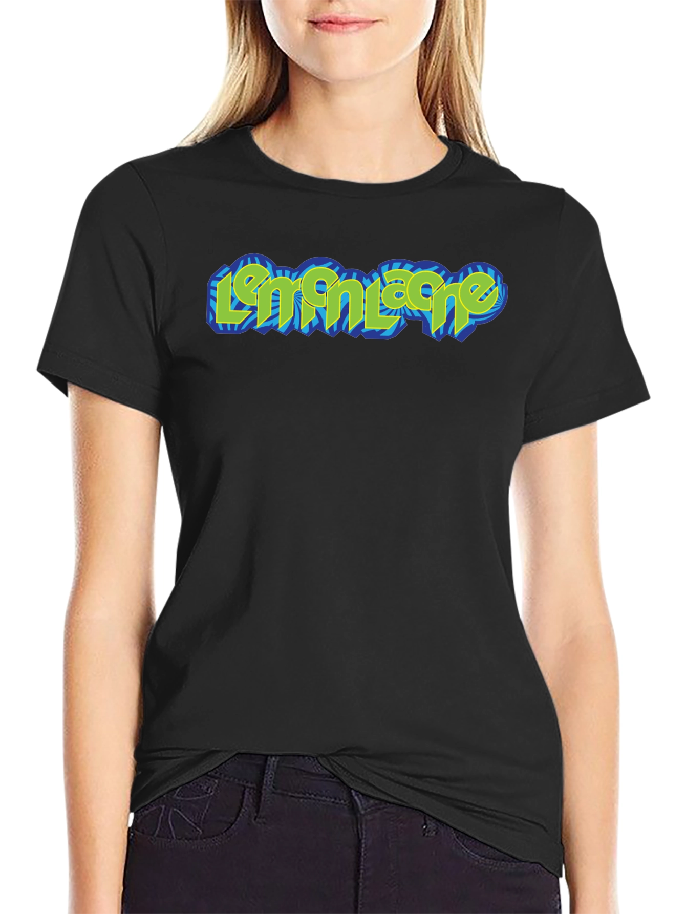 LenchoCore Black Graphic Tee