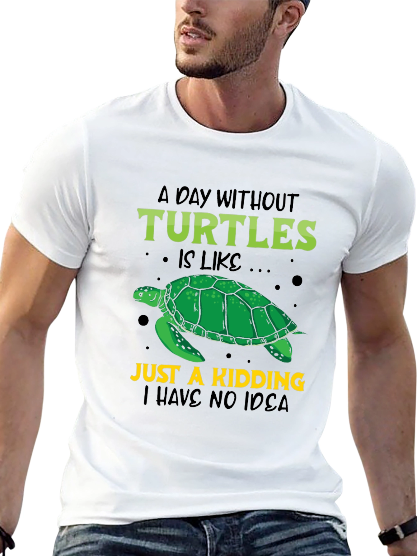 Turtle Lover T-Shirt: A Day Without Turtles