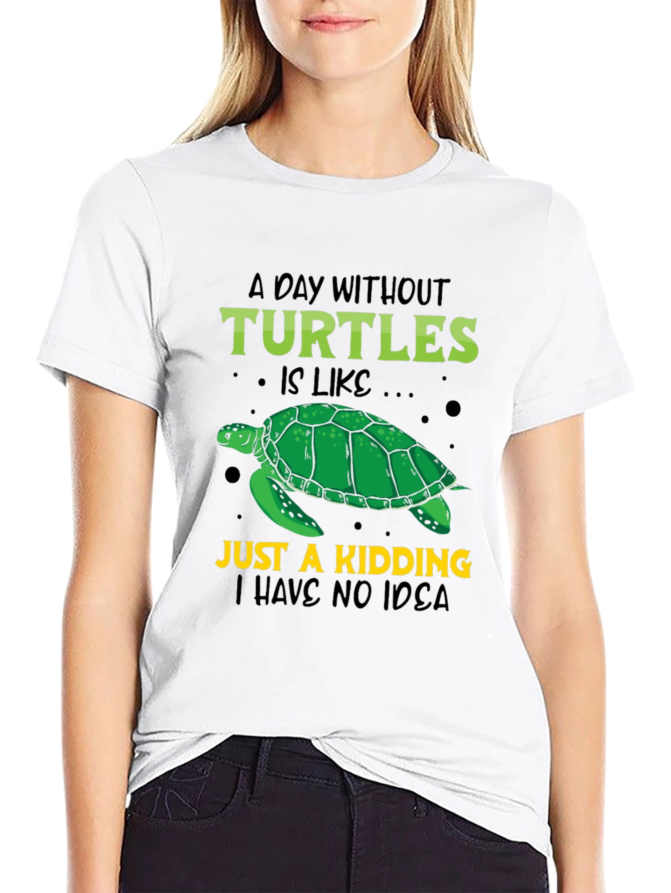 Turtle Lover T-Shirt: A Day Without Turtles