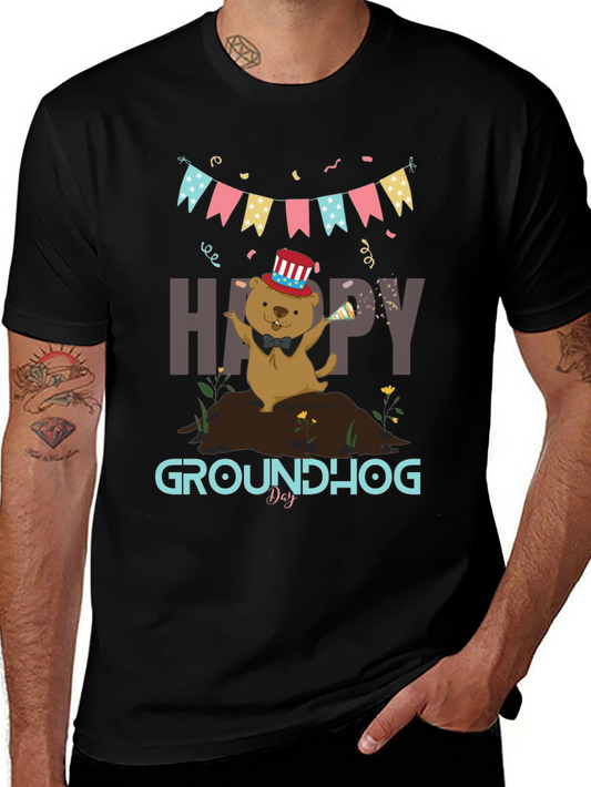 Happy Groundhog Day T-Shirt
