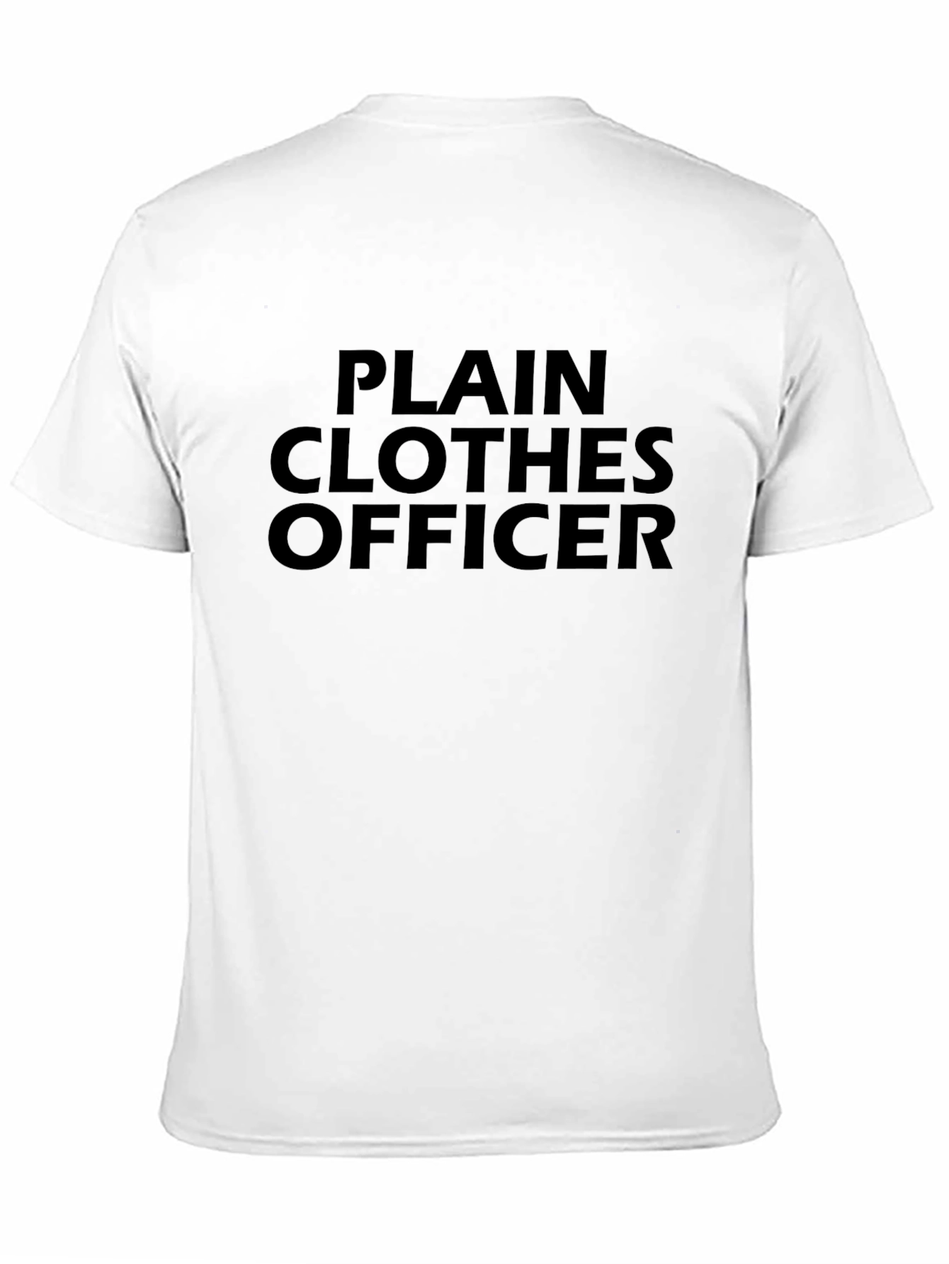 Plain Clothes Officer Graphic Tee
