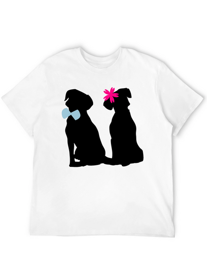 Dog Lover T-Shirt: Dapper Dog Pair