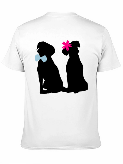 Dog Lover T-Shirt: Dapper Dog Pair