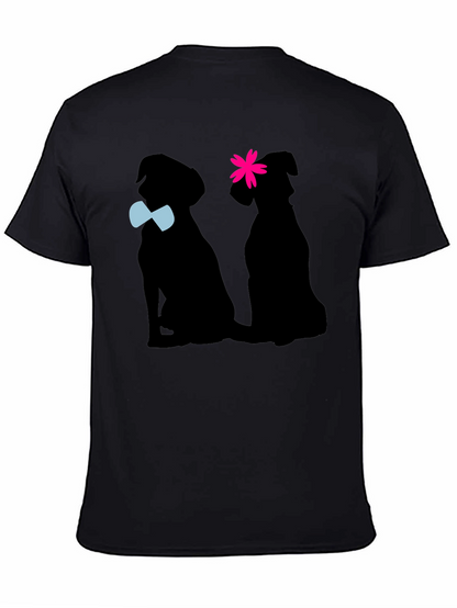 Dog Lover T-Shirt: Dapper Dog Pair