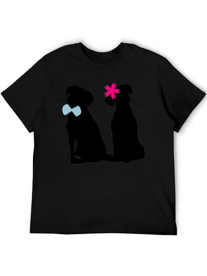 Dog Lover T-Shirt: Dapper Dog Pair