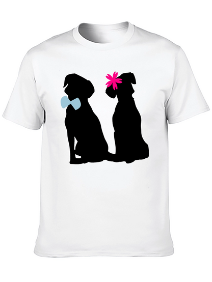 Dog Lover T-Shirt: Dapper Dog Pair