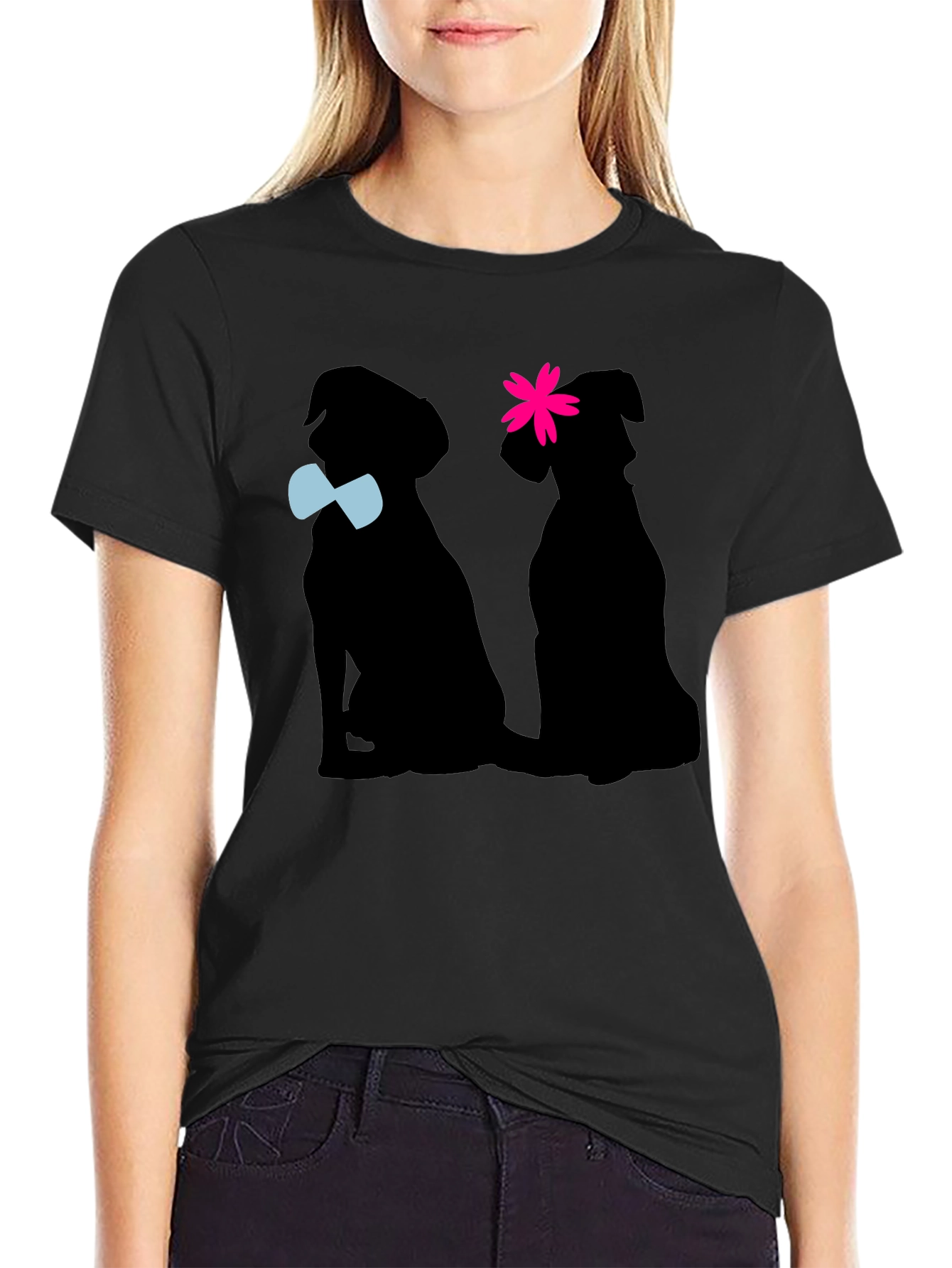 Dog Lover T-Shirt: Dapper Dog Pair