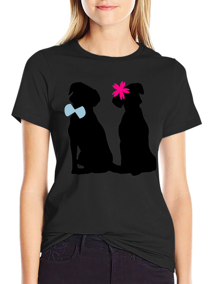 Dog Lover T-Shirt: Dapper Dog Pair