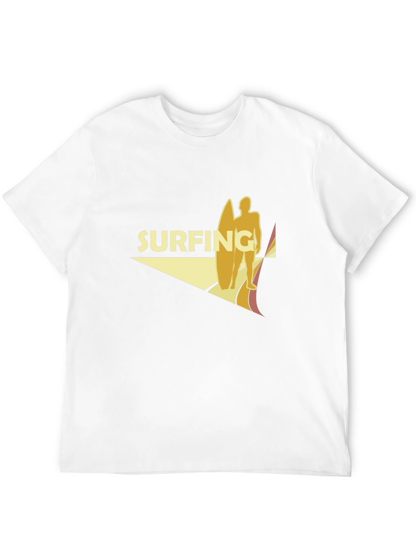 Surfing Graphic T-Shirt - Retro Style