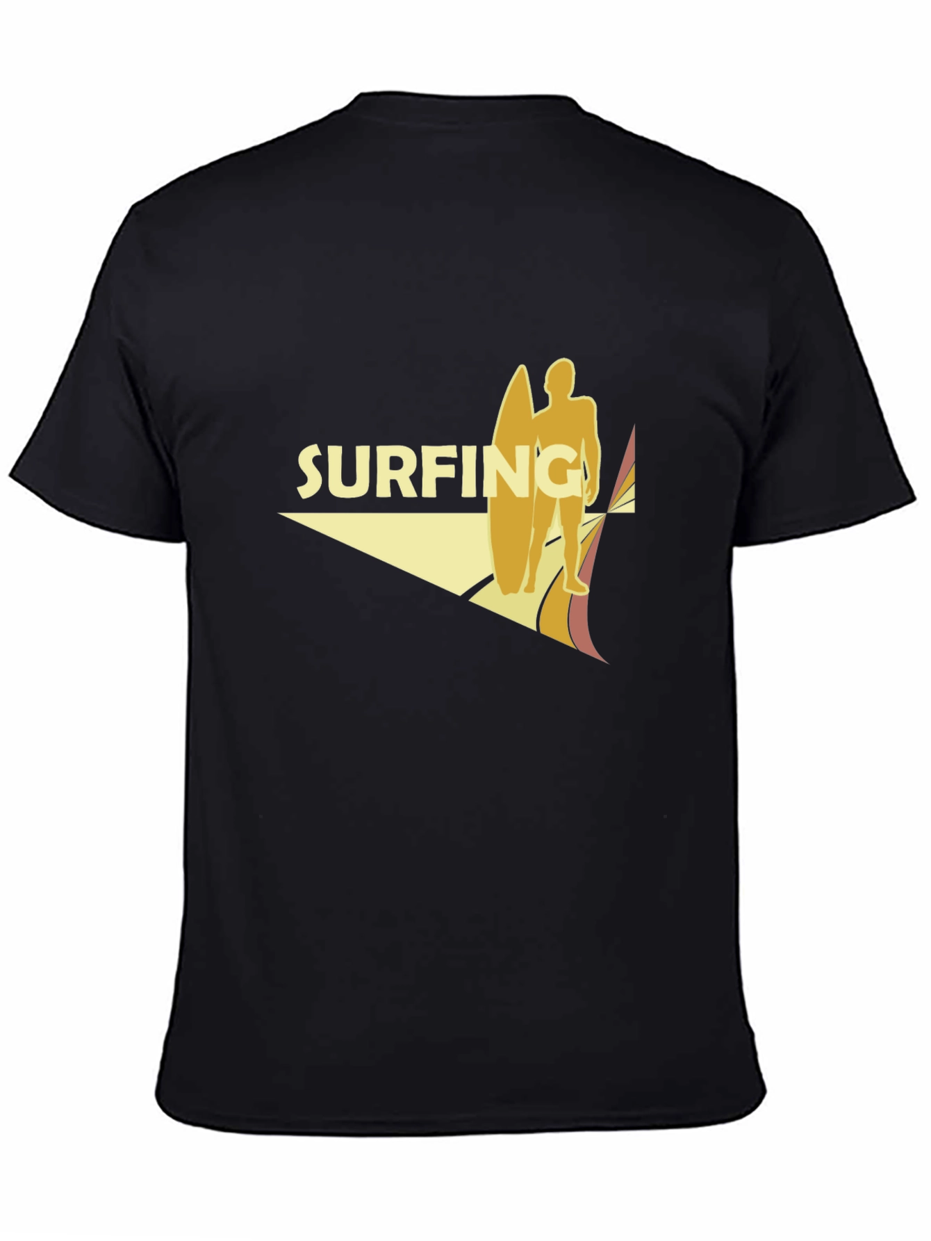 Surfing Graphic T-Shirt - Retro Style