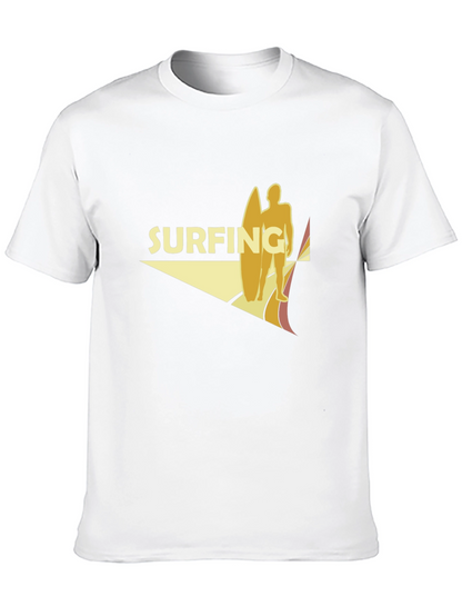 Surfing Graphic T-Shirt - Retro Style