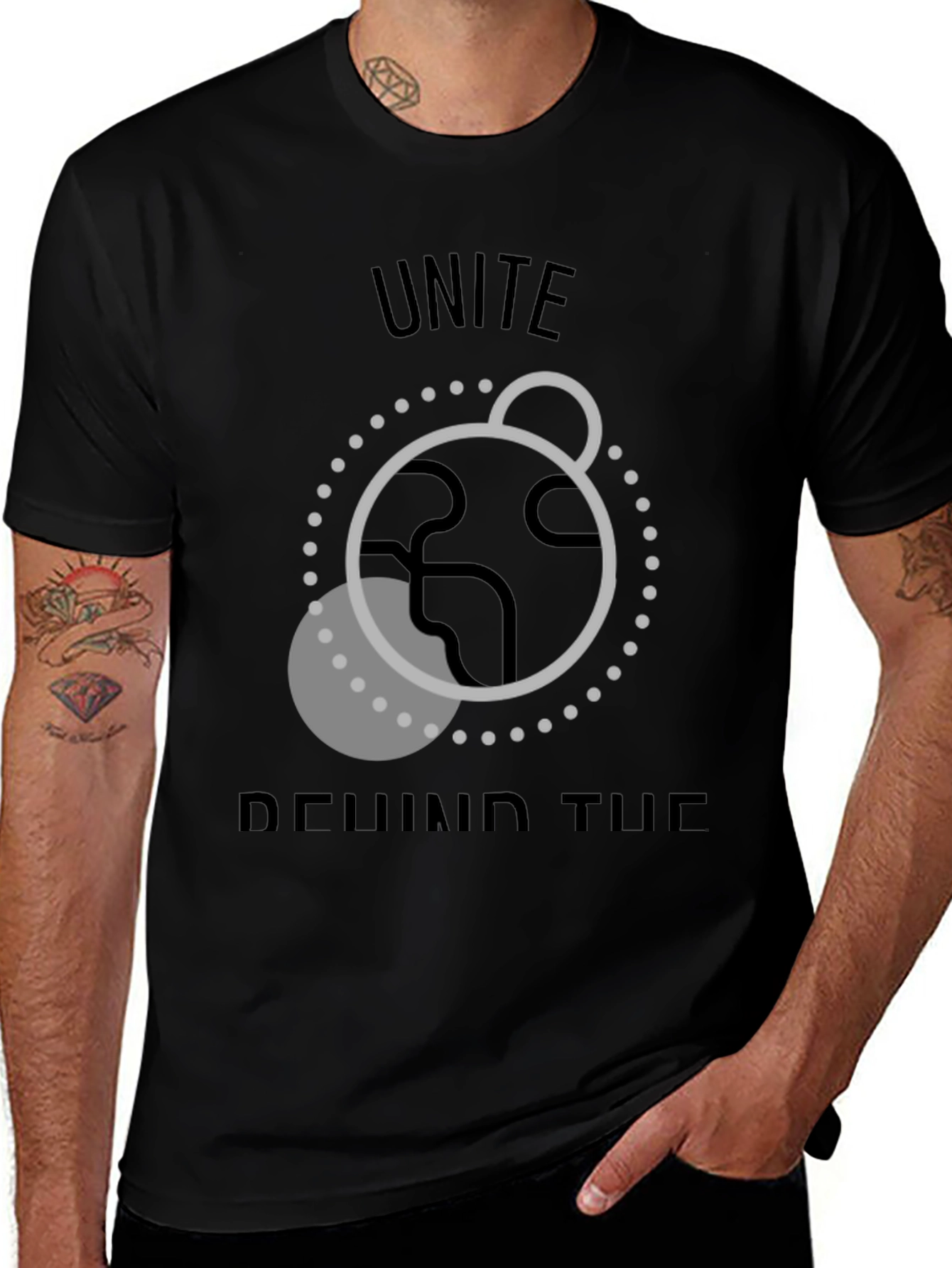 Unite T-Shirt - Modern Graphic Tee