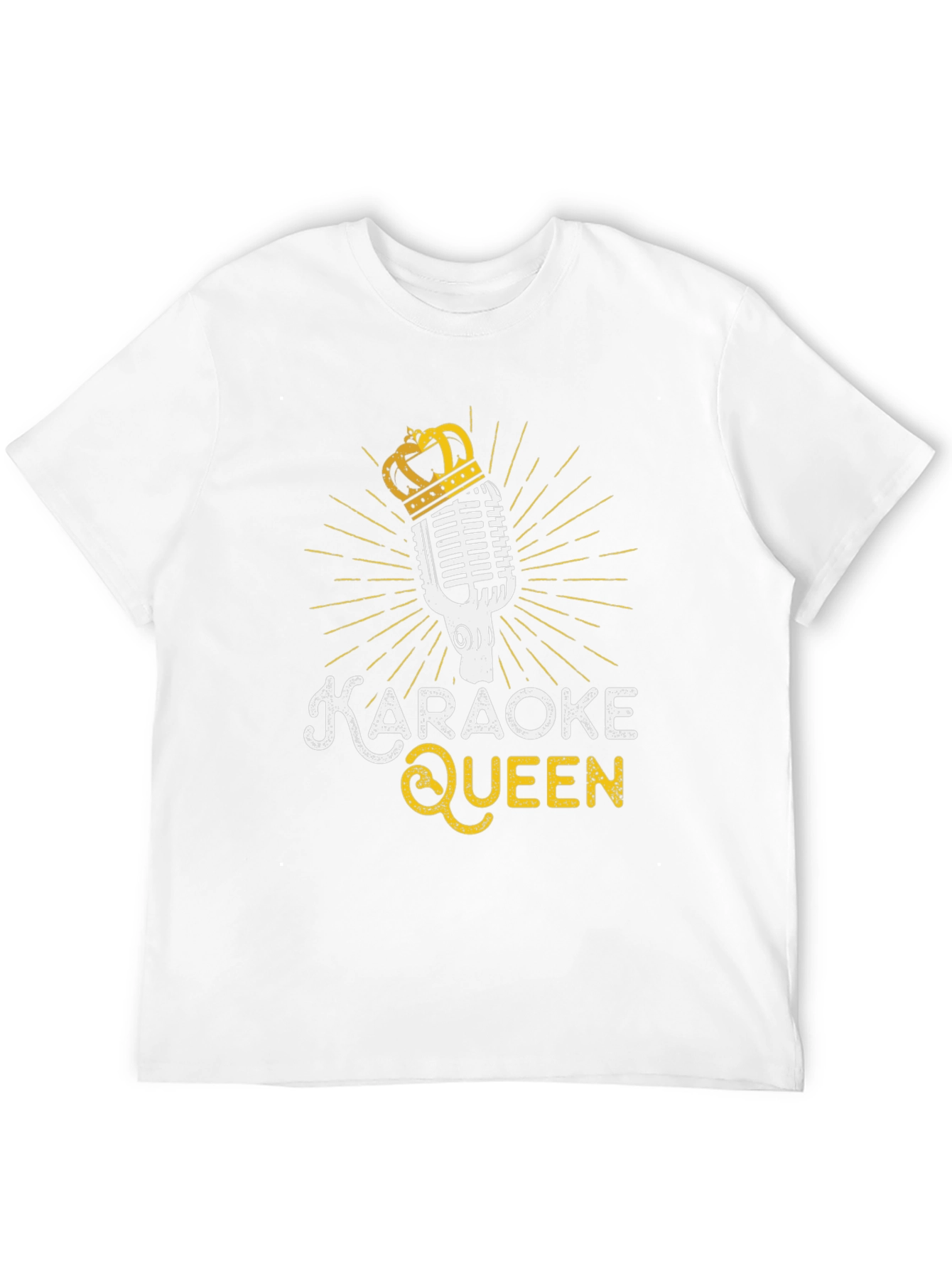 Karaoke Queen Black T-Shirt