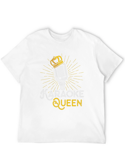Karaoke Queen Black T-Shirt