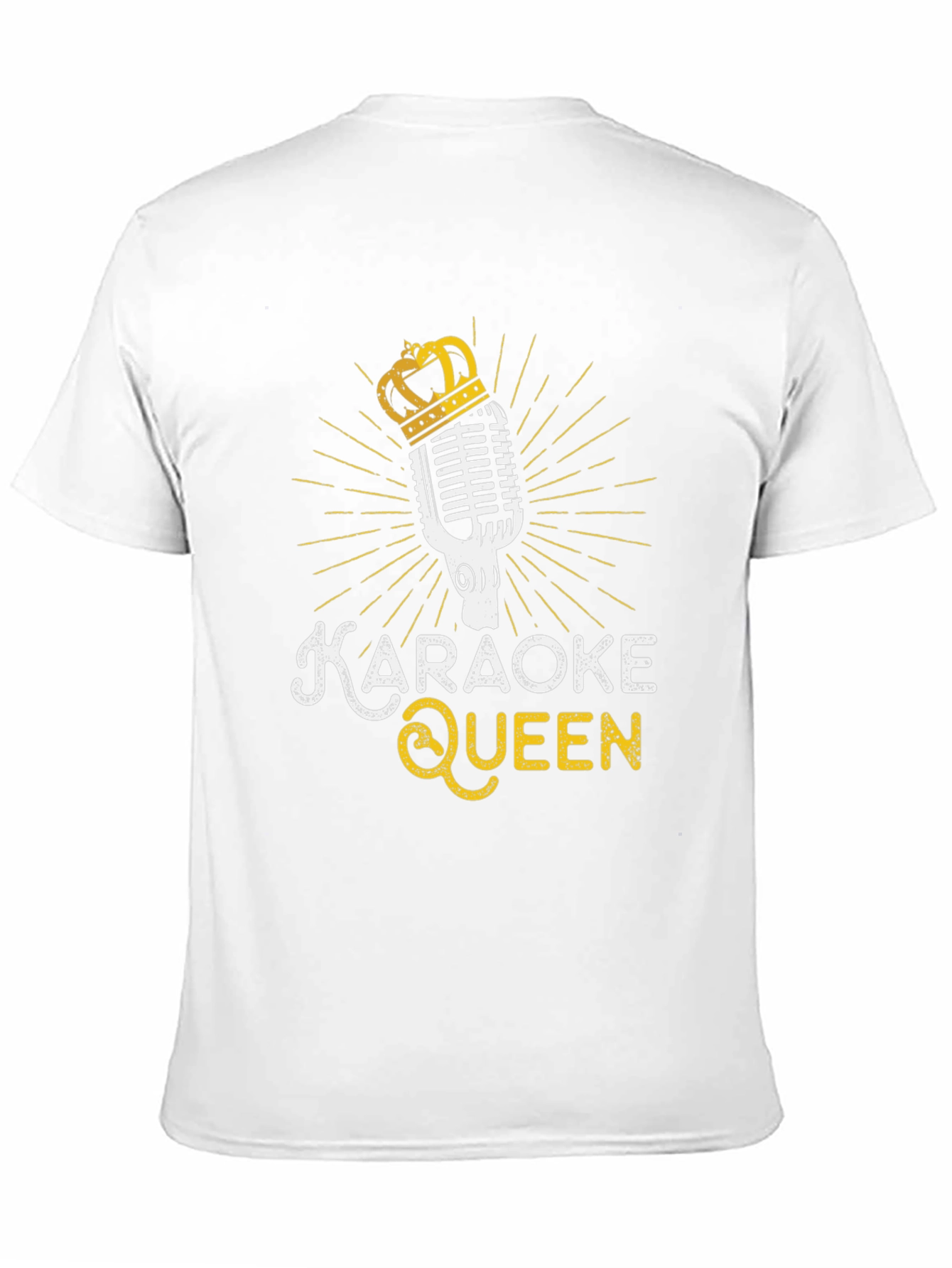 Karaoke Queen Black T-Shirt