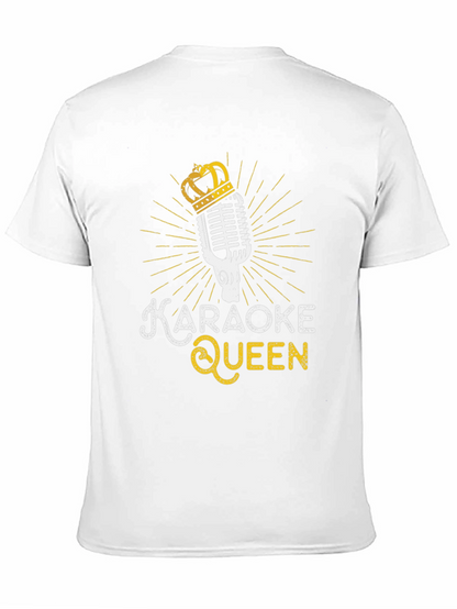 Karaoke Queen Black T-Shirt