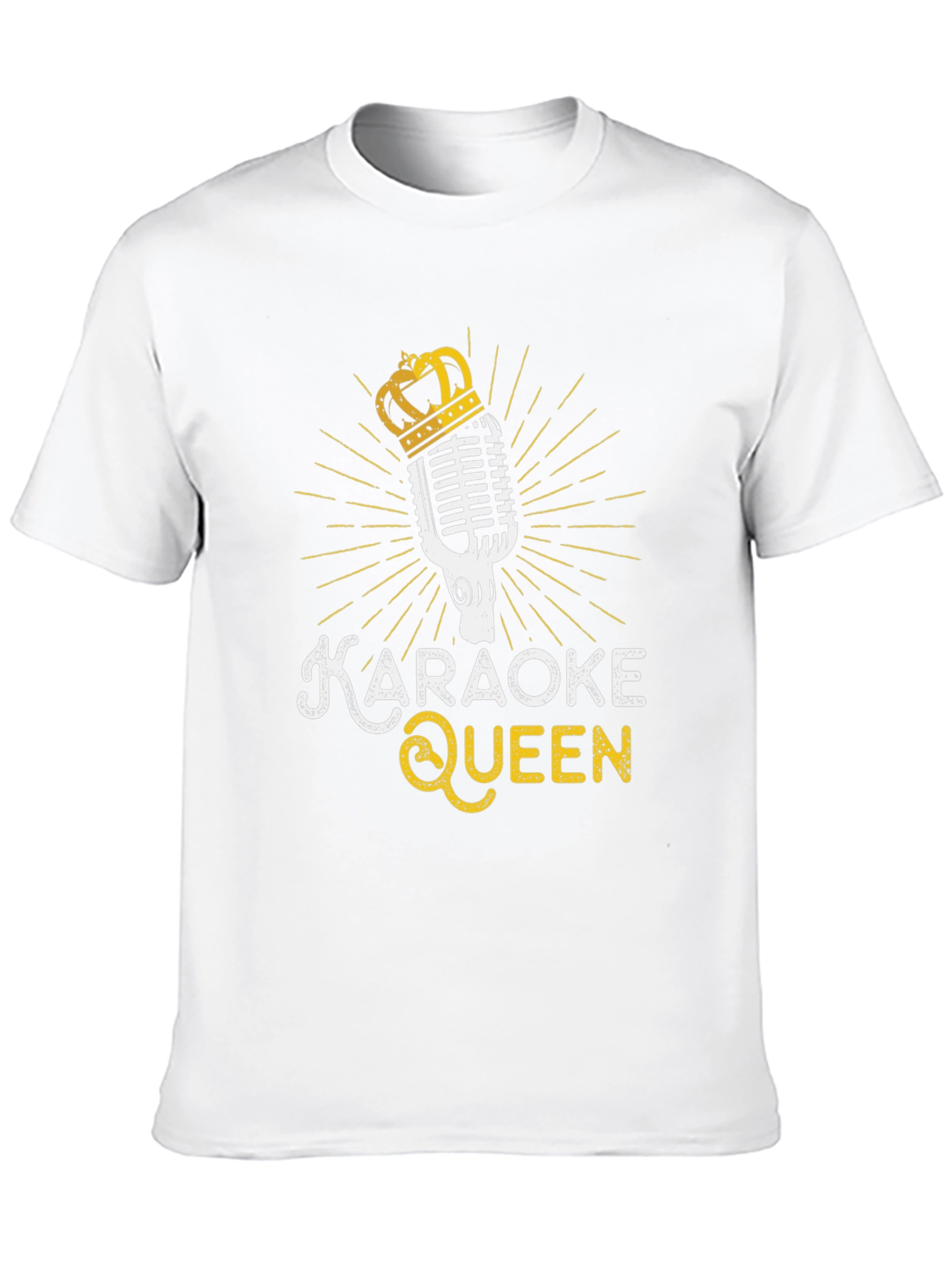 Karaoke Queen Black T-Shirt