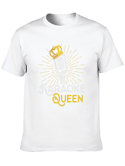 Karaoke Queen Black T-Shirt