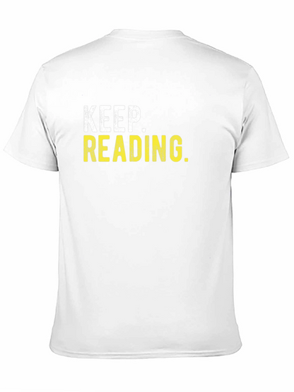 Keep Reading Graphic Tee - Black T-Shirt