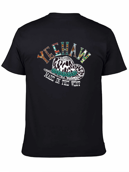 Yeehaw Cowboy Hat T-Shirt Western Graphic Tee