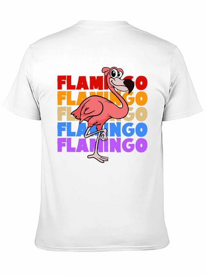 Retro Flamingo Graphic T-Shirt