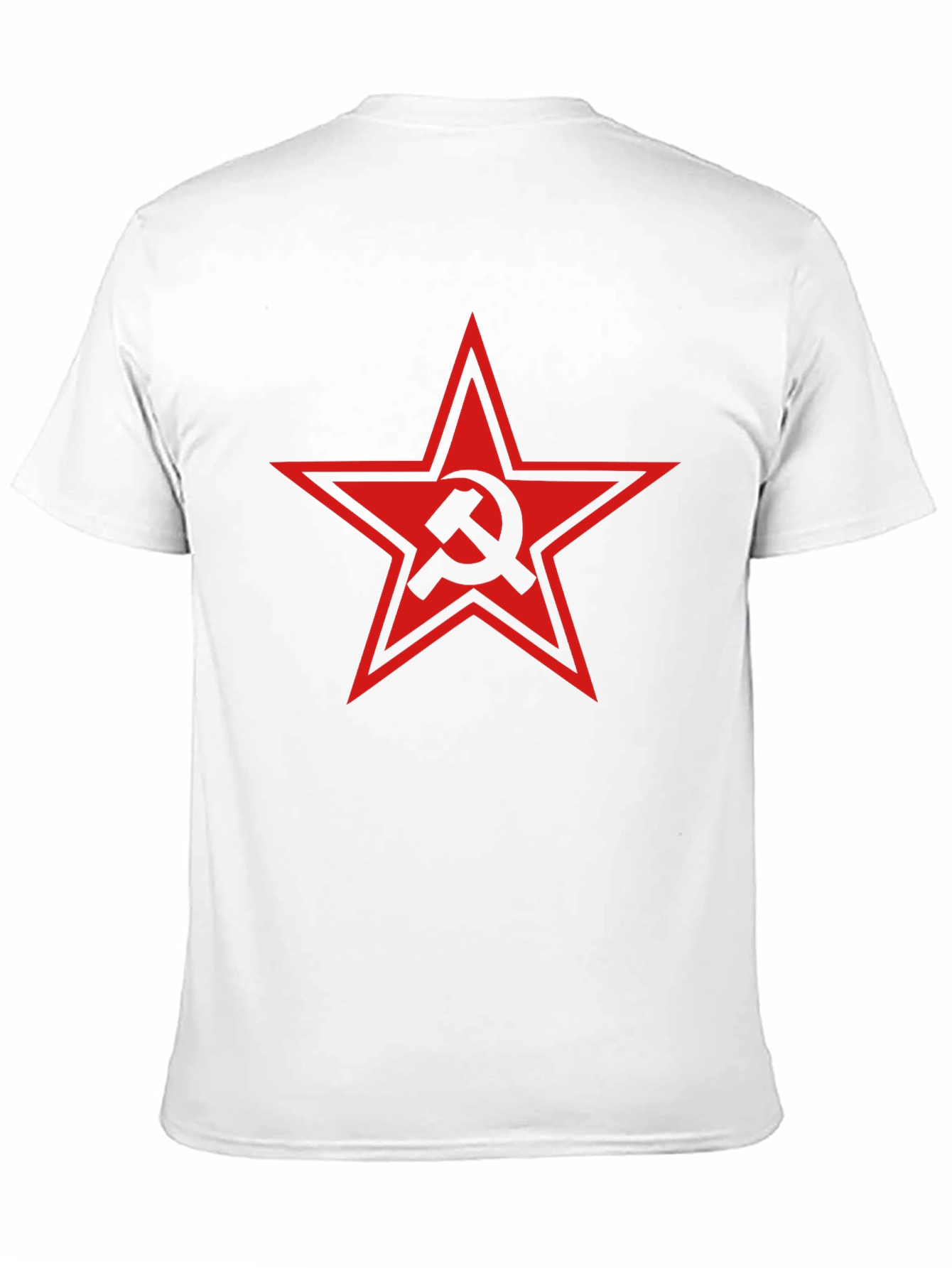 Hammer and Sickle Red Star Graphic Tee