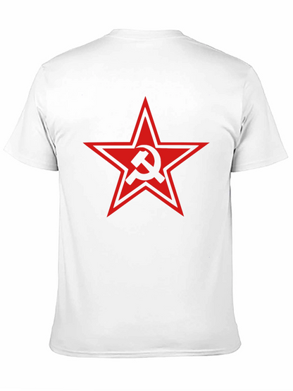 Hammer and Sickle Red Star Graphic Tee