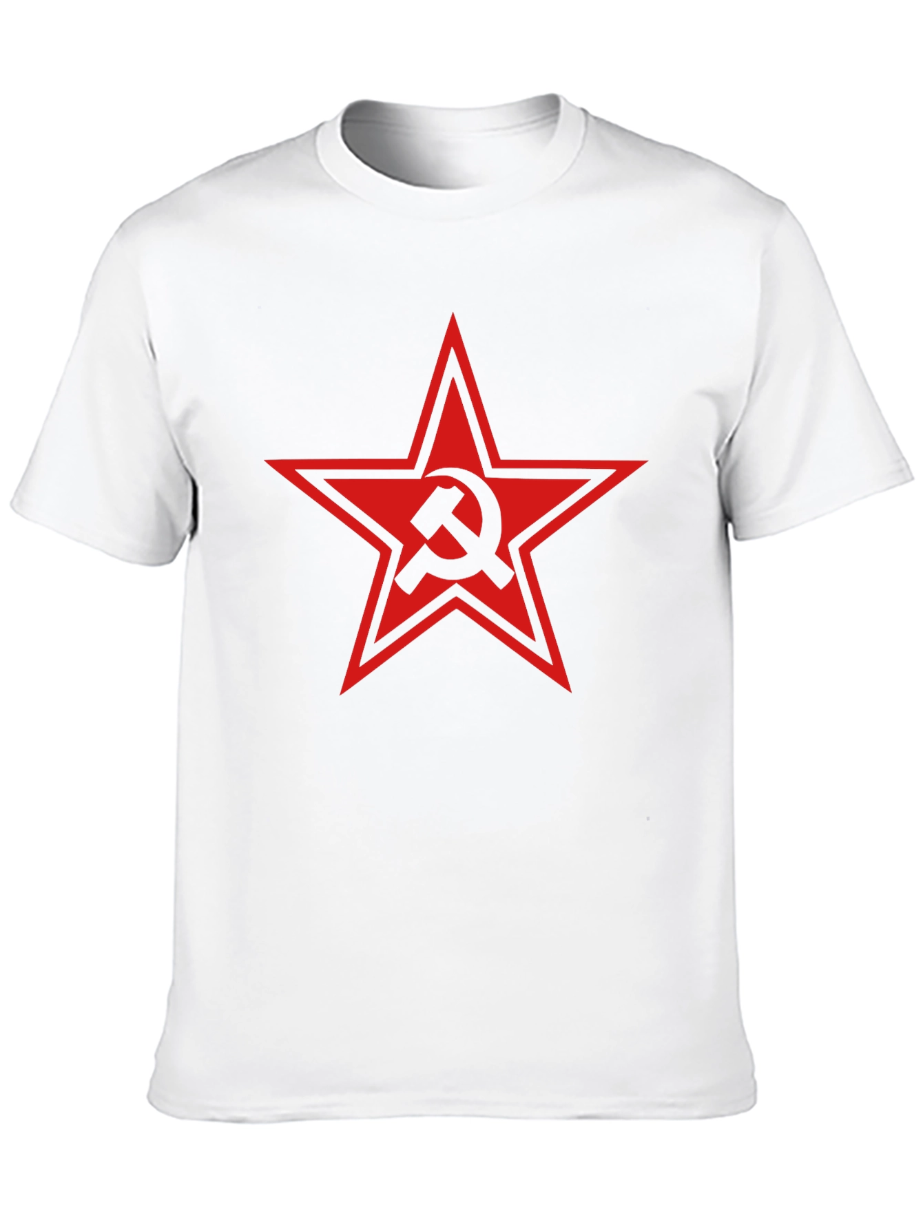 Hammer and Sickle Red Star Graphic Tee