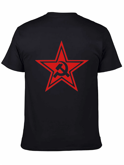 Hammer and Sickle Red Star Graphic Tee